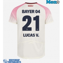 Bayer Leverkusen Lucas Vazquez #21 Replica Away Shirt 2025-26 Short Sleeve